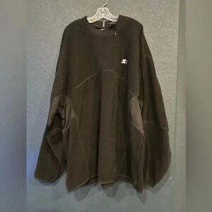 Men’s Starter fleece pull over size XL